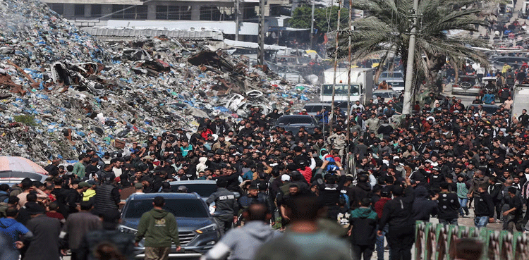 Israeli military kills three Palestinian men in Gaza, health officials say