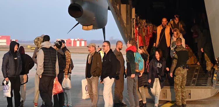 Thousands of Americans evacuated from Middle East on charter flights, State Department says