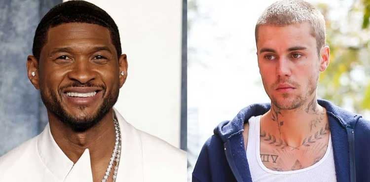 Usher speaks on rumours about Justin Bieber's feud in Oscar party