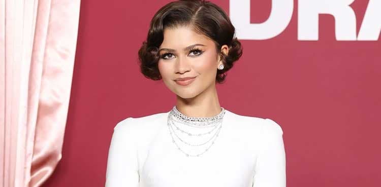 Zendaya stuns in bridal outfit for promotion amid relationship rumors