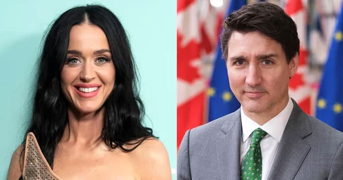 Katy Perry and Justin Trudeau joke about ‘age gap’ during playful date night