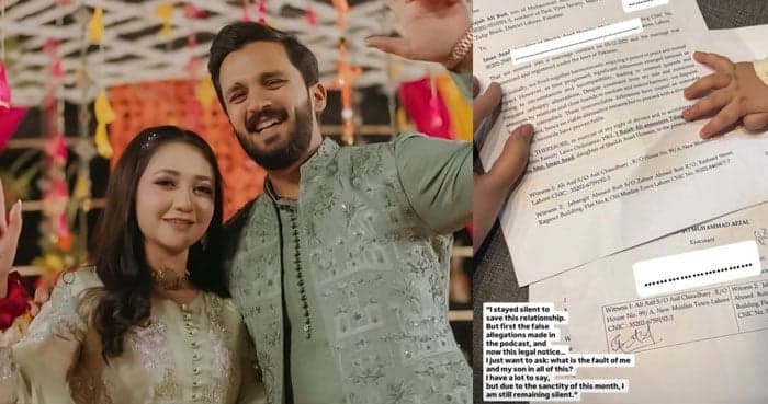 Emaan Fatima gets emotional after receiving divorce papers from Rajab Butt