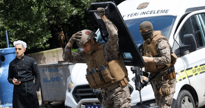 At least two dead in gunfight outside Israeli consulate in Istanbul