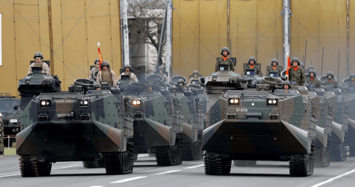 Rattled by Trump, US allies eye Japan's biggest arms opening since WW2