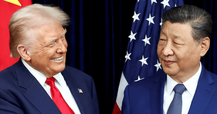 Trump says China's Xi is 'very happy' about Strait of Hormuz reopening