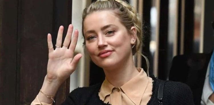 Amber Heard Celebrates Birthday in Spain with Twins Agnes and Ocean