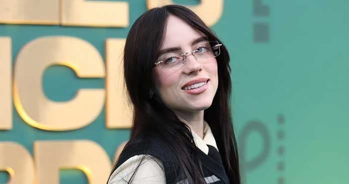 Billie Eilish reacts to being Justin Bieber’s 'One Less Lonely Girl' at 2026 Coachella