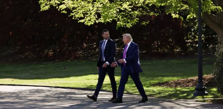  Trump’s son Eric to join father's state visit to China