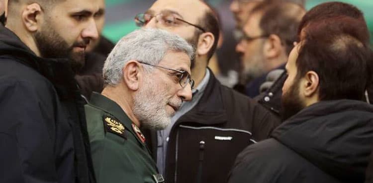 Iran's Quds Force chief Qaani visits Iraq: senior official