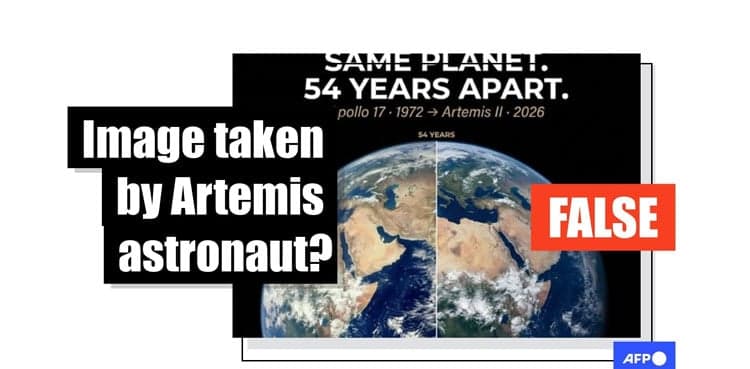 AI Earth images drive Artemis mission conspiracy theories