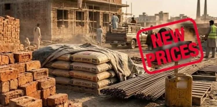 Steel and cement prices surge sharply in Pakistan