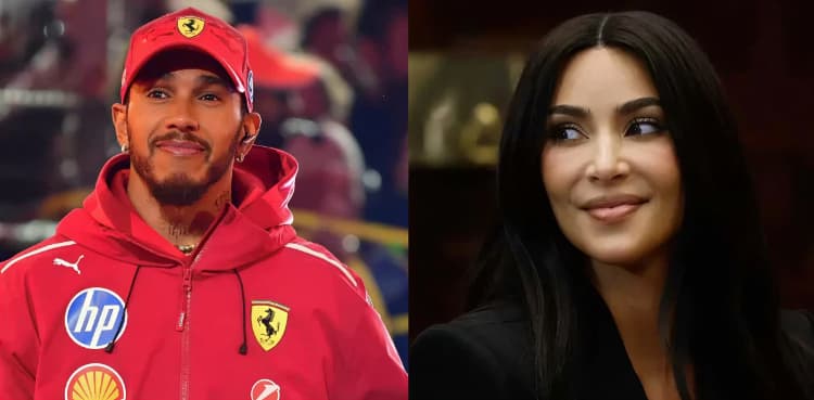 Kim Kardashian's romance with Lewis Hamilton under fire