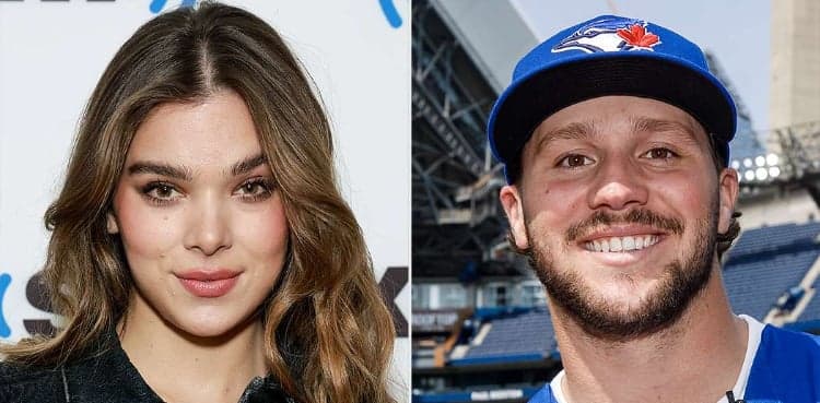 Josh Allen, Hailee Steinfeld appear together after becoming parents