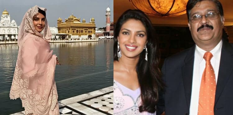 Priyanka Chopra remembers late father at Golden Temple