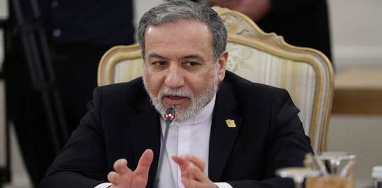 Iran's foreign minister says US blockade of Iranian ports is an 'act of war'