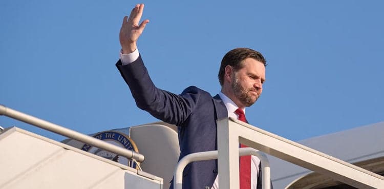 JD Vance departs Washington for Iran talks in Switzerland
