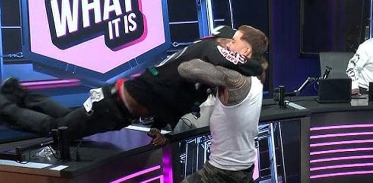 Jey Uso storms out, then attacks Cam’ron in viral podcast moment
