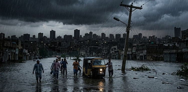 Karachi faces major power, gas crisis as rain disrupts systems