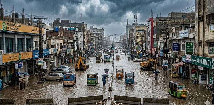 Rainfall statistics for Karachi released, Nazimabad records highest