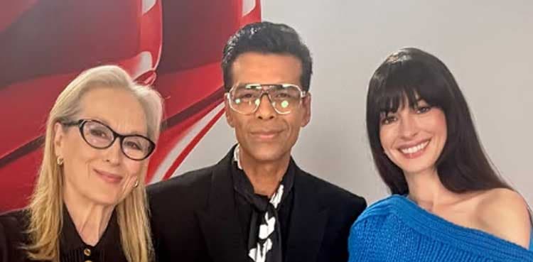 The Devil Wears Prada 2: Karan Johar meets Meryl Streep, Anne Hathaway