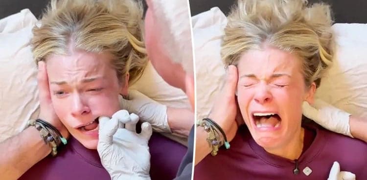 LeAnn Rimes goes viral after emotional ‘deep jaw release’ treatment