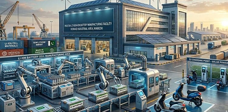 First lithium battery manufacturing plant set to open in Karachi