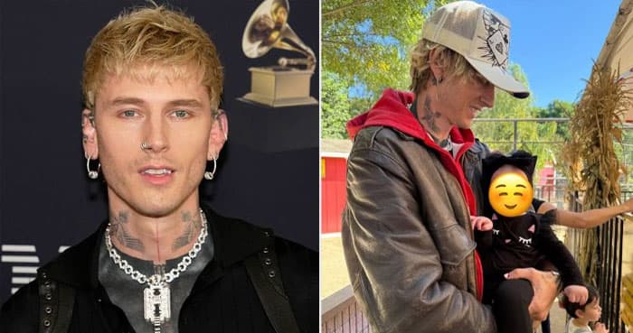 Machine Gun Kelly celebrates 36TH birthday with sweet video of daughter