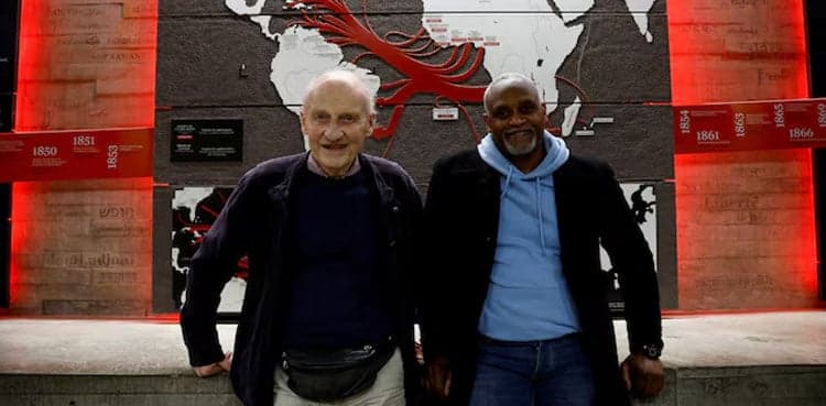 Man in his 80s becomes first in France to formally apologise for family's slavery links