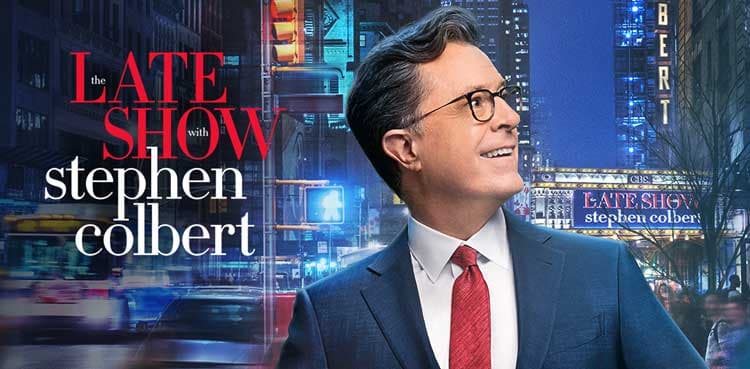 Stephen Colbert announces the last date of his show's final episode