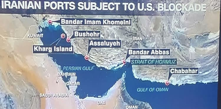 Trump vows a ‘quick and brutal’ death for Iranian ships as blockade begins