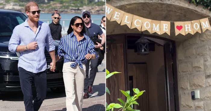 Meghan Markle, Prince Harry receive adorable welcome from Archie, Lilibet after Australia trip