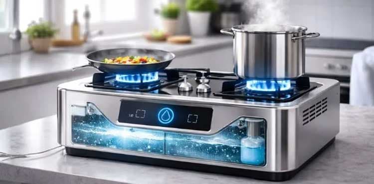 Innovative 'water stove' delivers clean, efficient flame using just electricity