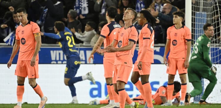 Alaves end champions Barca's bid for 100-point record