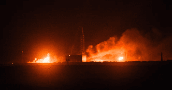 Blue Origin rocket explodes on launchpad in a setback for bid to catch Musk's SpaceX