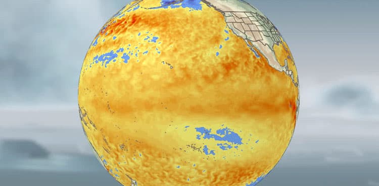 El Nino arriving faster than expected