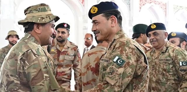 Field Marshal celebrates Eid al-Adha with frontline troops in Zhob, Balochistan: ISPR