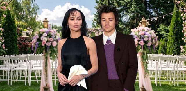 Harry Styles, Zoë Kravitz secretly planning TWO weddings?