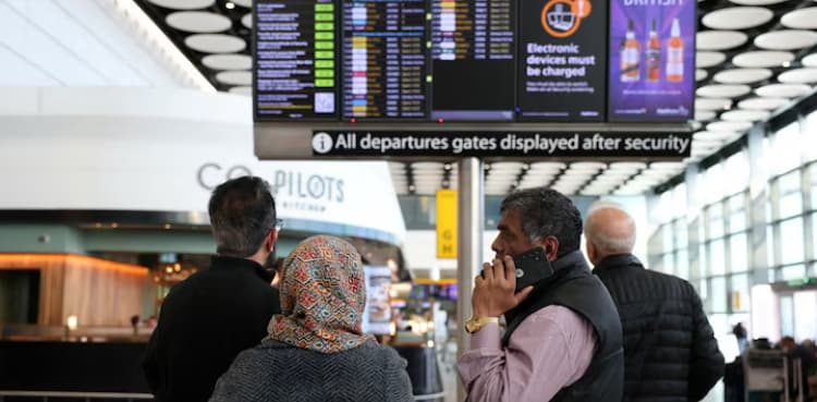 Heathrow passenger numbers fall in April as Iran war disrupts travel