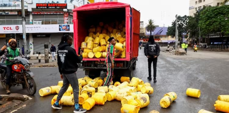 Four killed in protests over Kenya fuel price hikes as strike strands commuters