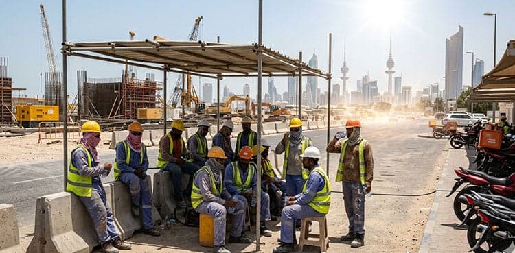 Kuwait sets start date for midday outdoor work ban