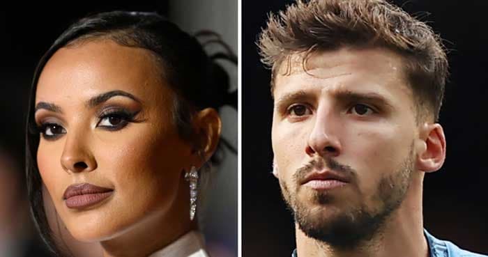 Maya Jama: Ruben Dias breaks silence on his private split