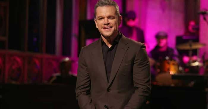 Matt Damon expresses his excitement for 'The Odyssey' during SNL