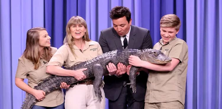 Robert Irwin Survives Harrowing "Death Roll" by 14-Foot Crocodile Named Jimmy Fallon