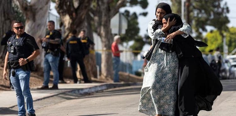 Three killed in San Diego mosque shooting, both suspects dead
