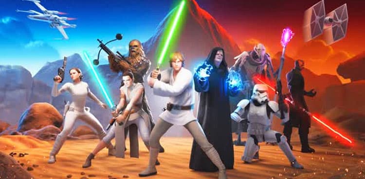 Fortnite Unleashes Epic Star Wars Maps