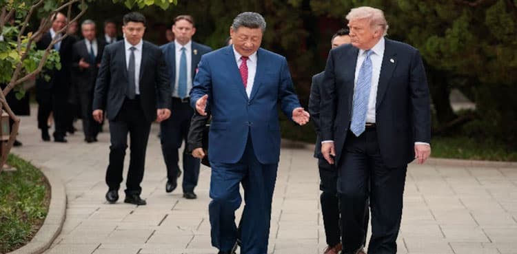 Trump says he is losing patience with Iran, did not ask China for any favours