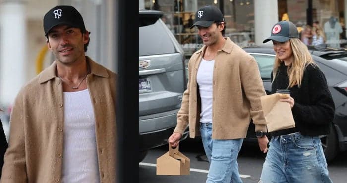 Justin Baldoni makes happy return to spotlight after surprise Blake Lively settlement