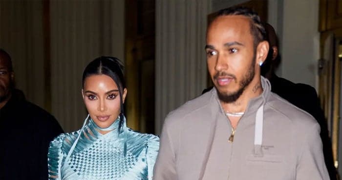 Kim Kardashian takes Lewis Hamilton to see her Broadway show after family