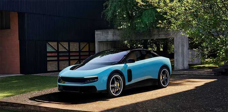 LUCE: Ferrari presents its first fully electric car