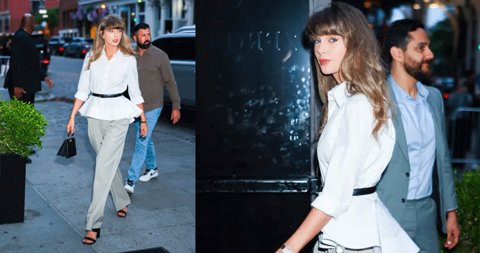 Taylor Swift looks ethereal in Stella McCartney for stylish NYC dinner date
